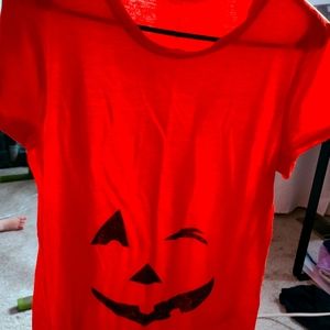 Isabel Maternity Jack O Lantern Tee